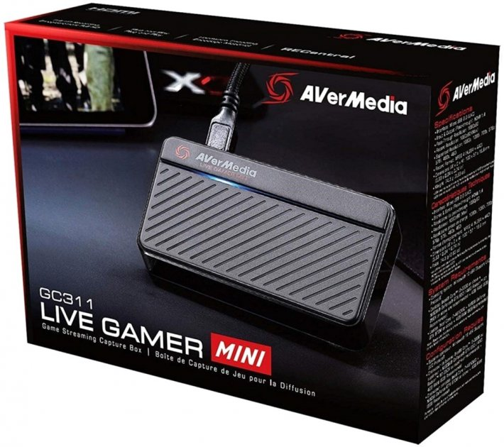 Пристрій захоплення відео AVerMedia MINI GC311 Black (61GC3110A0AB) - зображення 5