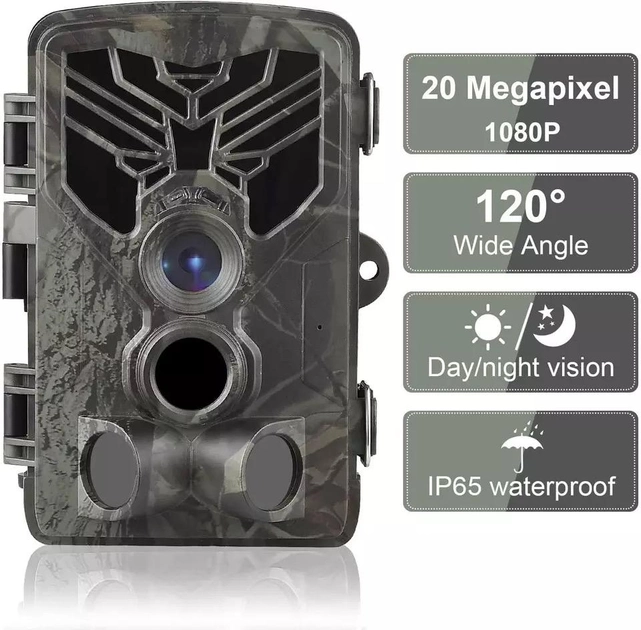 Фотоловушка Suntek НС-810A камера для охоты/охраны (20МП, 1080P) - изображение 1