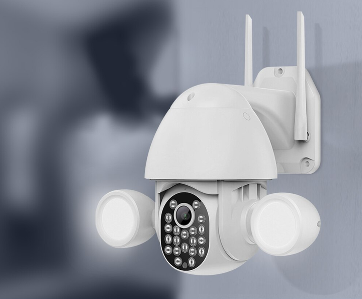 Поворотная IP WI-FI камера INQMEGA ST-967-3M-TY с прожекторами ночного видения до 60м, Зум 4Х, IP65, поддержка приложения Tuya и конект с умным домом Smart Life - изображение 4