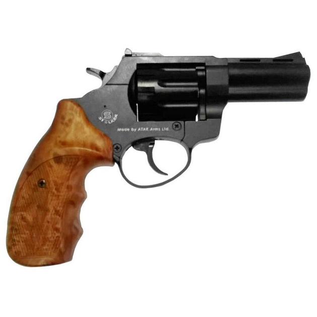 Револьвер Флобера Stalker 3" 4 мм Brown (барабан сталь) - зображення 3