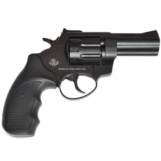 Револьвер Флобера Stalker 3" 4 мм Black (барабан сталь) - зображення 2