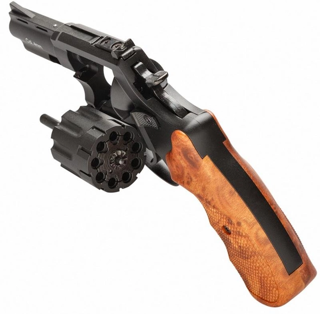 Револьвер Флобера Stalker S 3" 4 мм Brown (барабан силумин) - изображение 2