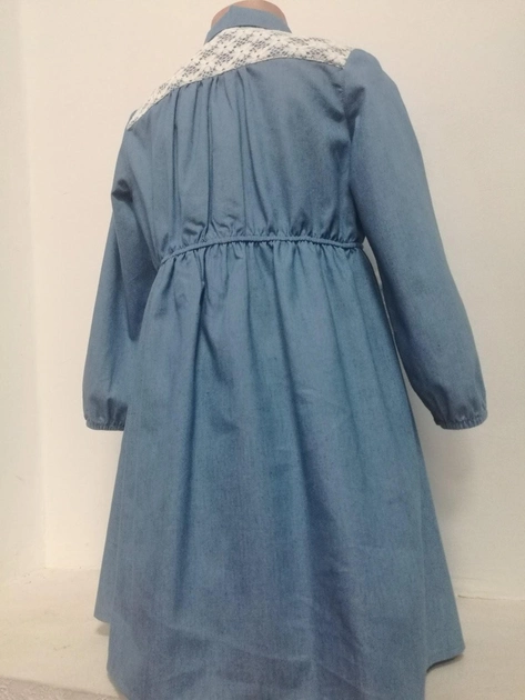 Платье Piccolo L Эмма с кружевом 98 Джинс 