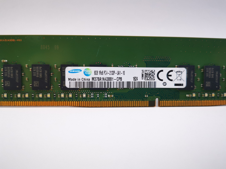 Оперативная память Samsung DDR4 8Gb PC4-2133P (M378A1K43BB1-CPB) 5801 Б ...