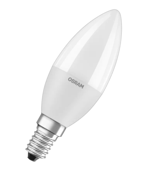 Лампа світлодіодна Osram 8W/230V/806lm/4000K/E14 (4058075210714) Осрам led star B - Фото 1 Лампа світлодіодна Osram 8W/230V/806lm/4000K/E14 (4058075210714) Осрам led star B - зображення 1