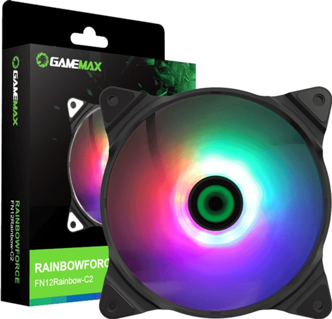 Вентилятор GameMax FN-12Rainbow-C2 - изображение 11