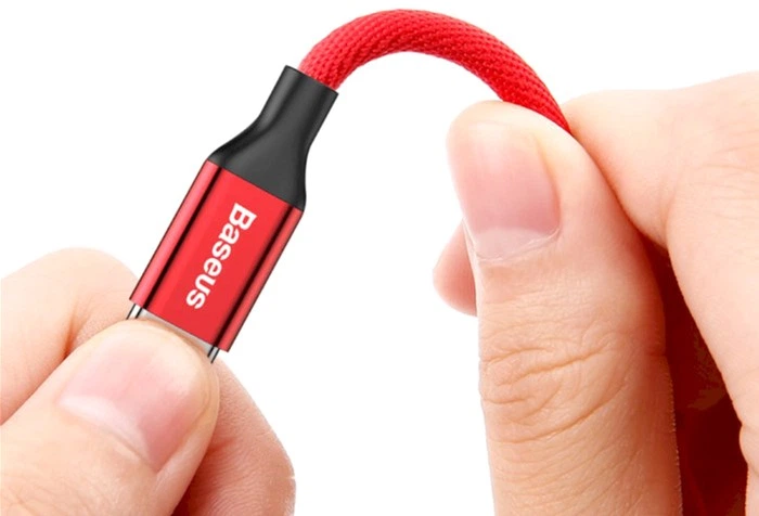 Kabel Baseus Yiven do iP 1,8m czerwony (CALYW-A09) - obraz 5