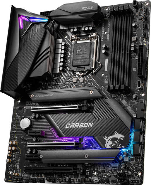 Материнская плата MSI MPG Z490 Gaming Carbon Wi-Fi (s1200, Intel Z490 ...