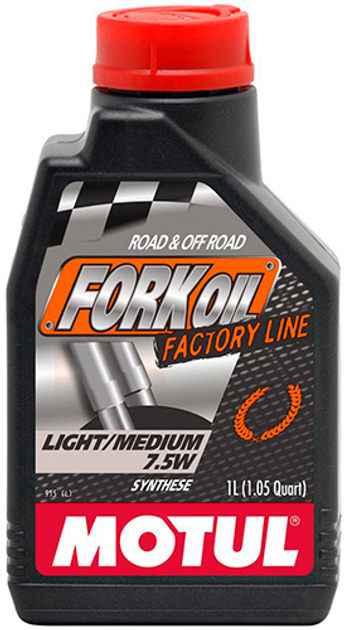  масло Motul Fork Oil Factory Line Light/Medium 7.5W 1 л .