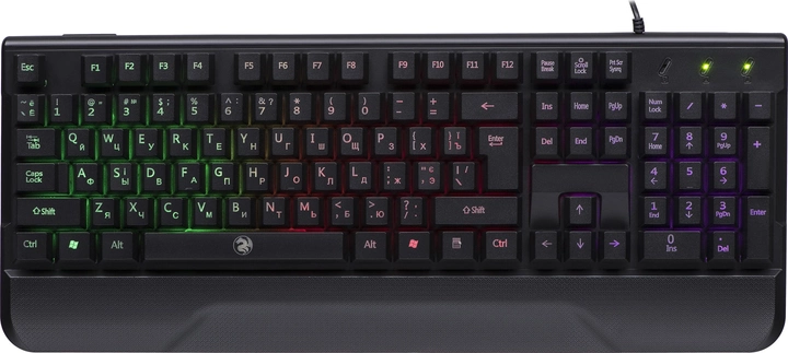 Клавіатура ігрова 2E Gaming KG310 LED Ukr (2E-KG310UB) Black USB - зображення 1