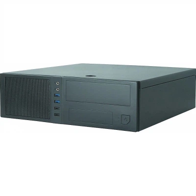 Корпус Chieftec MESH CS-12B-300 mATX , БЖ 300W, SLIM FF, 2xUSB3.0+2xUSB2.0 - изображение 2