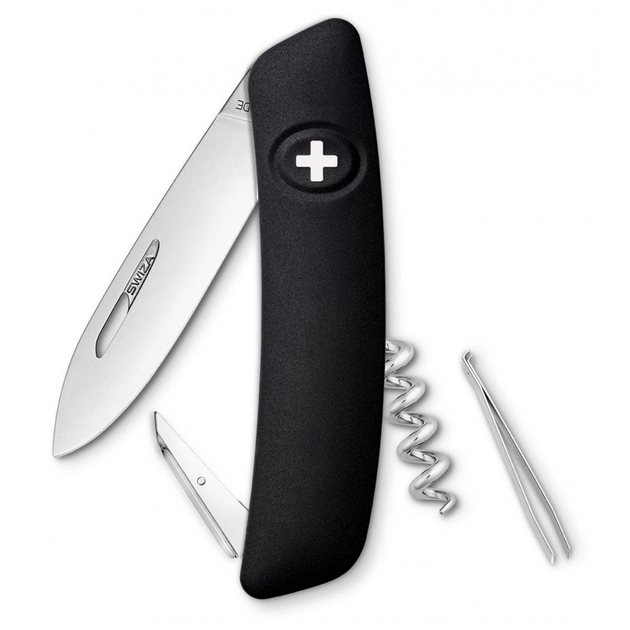 Нож Swiza D01 Black (KNI.0010.1010) - зображення 1