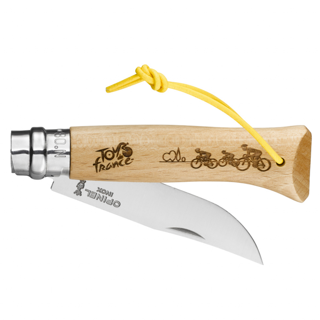 Нож Opinel 8 VRI Tour de France 2020 Engraved (002396) - изображение 2