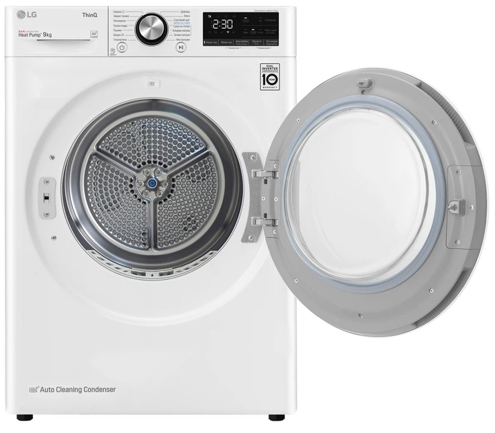 Сушильный автомат LG DC90V9V9W - изображение 5