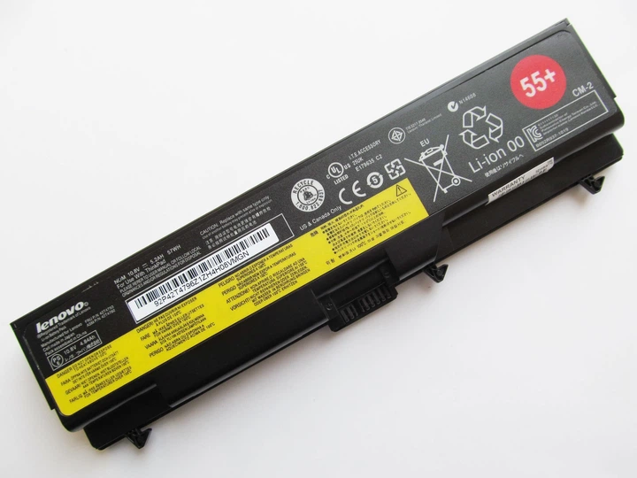 Батарея для ноутбука Lenovo ThinkPad T410 (55+), 5200mAh (57Wh), 6cell ...