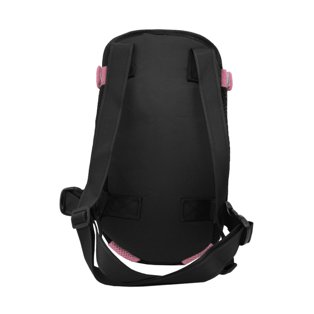 Рюкзак-кенгуру переноска для животных Lesko SY210814 Pink L - изображение 3