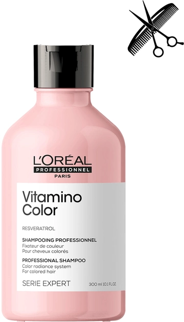 Акция на Професійний шампунь L’Oreal Professionnel Paris Serie Expert Vitamino Color для захисту та збереження кольору фарбованого волосся 300 мл от Rozetka