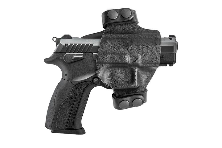 Пластиковая, поясная, быстросъемная кобура A-LINE для Flarm T91 и TQ1 черная (ПК41) - изображение 1