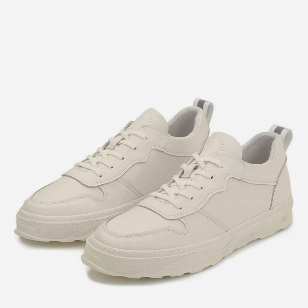 Sneakersy męskie skórzane Kazar 59389-01-B6 42 Mleczne (5903387719709) - obraz 2