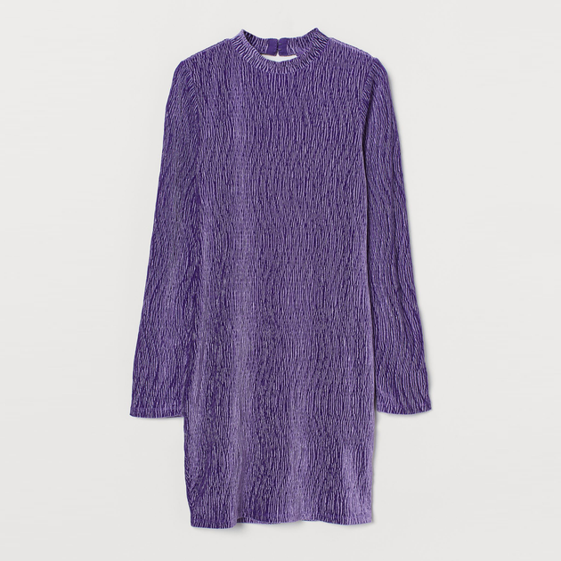 Сукня міді осіння жіноча H&M 9025092bar S Фіолетова від Rozetka на платформі USKIDKA Акція на Сукня міді осіння жіноча H&M 9025092bar S Фіолетова від Rozetka