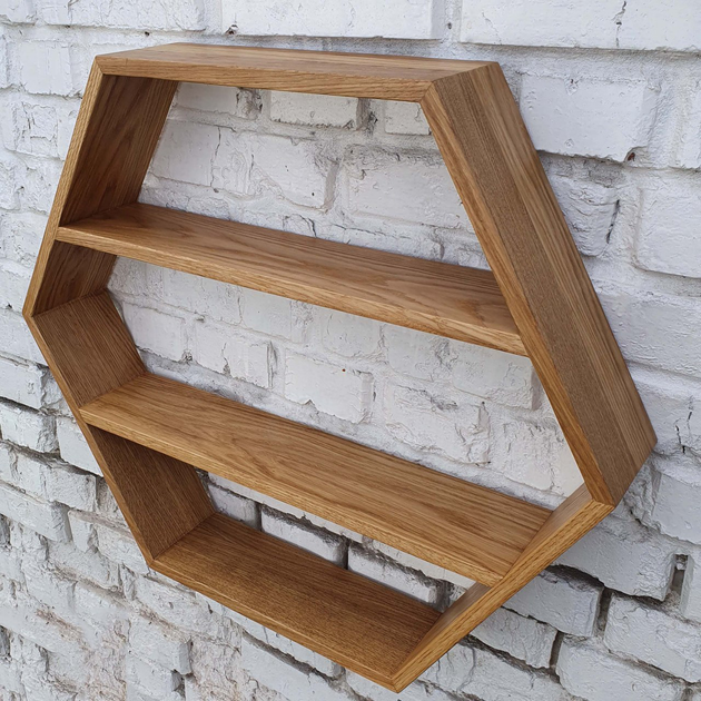 Настінна полиця Woodworkers Сота Big(SF0225) - зображення 3