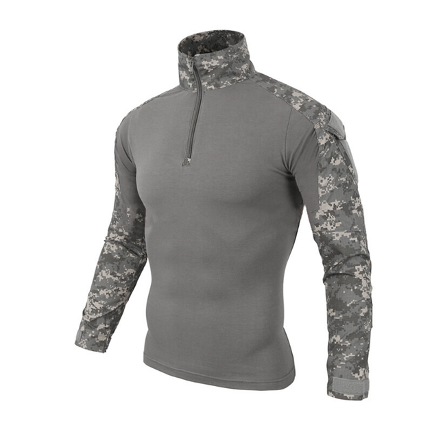 Рубашка тактическая камуфляжная армейская Lesko A655 Camouflage UCP XL (36 р.) (F_4256-12567) - изображение 1