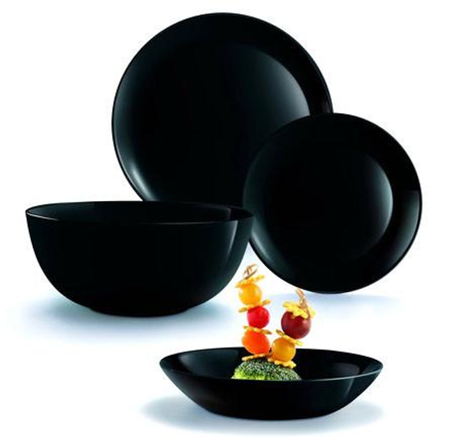 Тарелка подставная Luminarc Diwali Black P0786 27 см – купить онлайн на ...
