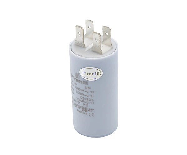 Конденсатор CBB60 6 мкФ 450V (31x62.3 мм), с клеммами (Piranil) - изображение 2