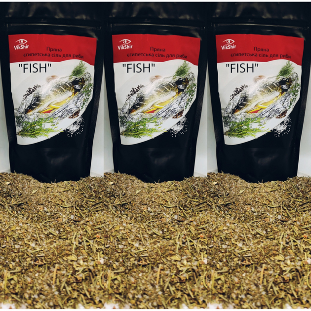 Пряная египетская соль для рыбы "FISH" VIKSHIR 50 г - изображение 2
