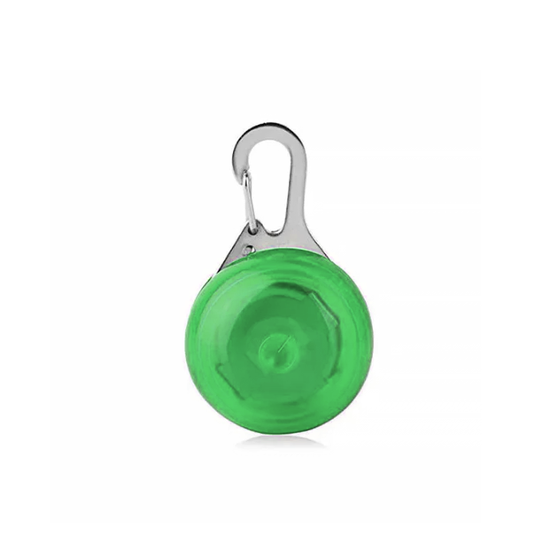 LED подвеска/фонарик безопасности на ошейник для собак Friend HY-0501 Green - изображение 2