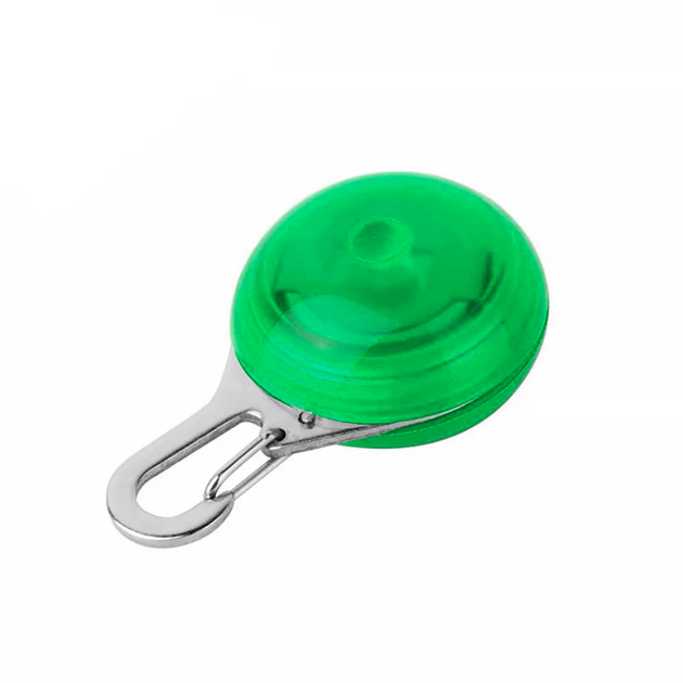 LED подвеска/фонарик безопасности на ошейник для собак Friend HY-0501 Green - изображение 3