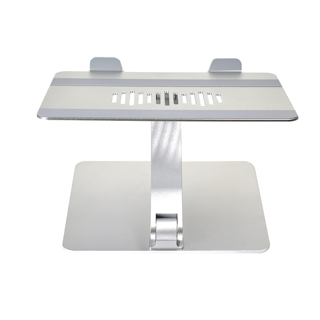 Металева підставка для ноутбука STR Aluminum Laptop Stand (E8) - Silver - Фото 6 Металева підставка для ноутбука STR Aluminum Laptop Stand (E8) - Silver - зображення 6