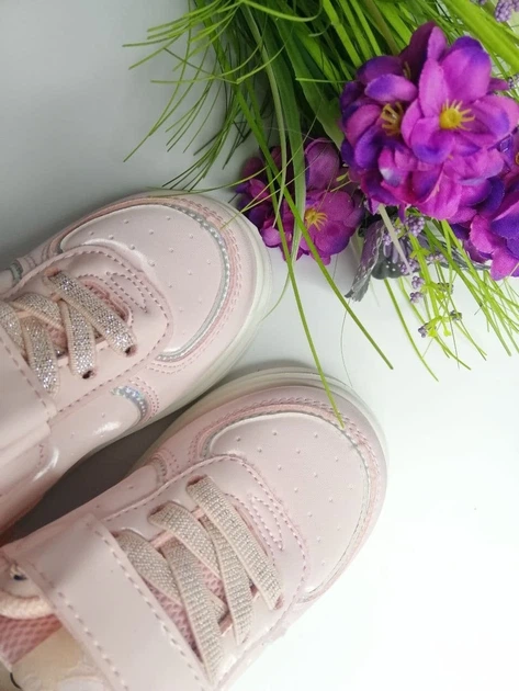 Кроссовки для девочки Clibee 82 Е pink розовые р. 23-14 см - Фото 4 Кроссовки для девочки Clibee 82 Е pink розовые р. 23-14 см - изображение 4