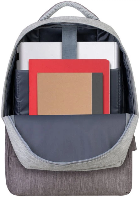 Рюкзак для ноутбука RIVACASE 7562 15.6" Grey/Mocha (7562 (Grey/Mocha)) - зображення 12