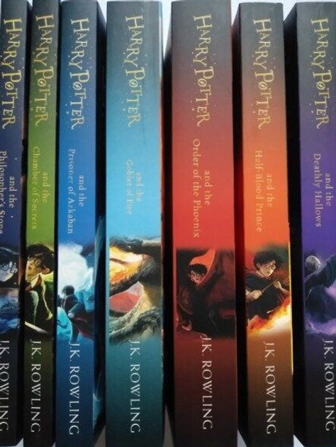Книга Harry Potter /Гарри Поттер/. Комплект из 7 книг на английском ...
