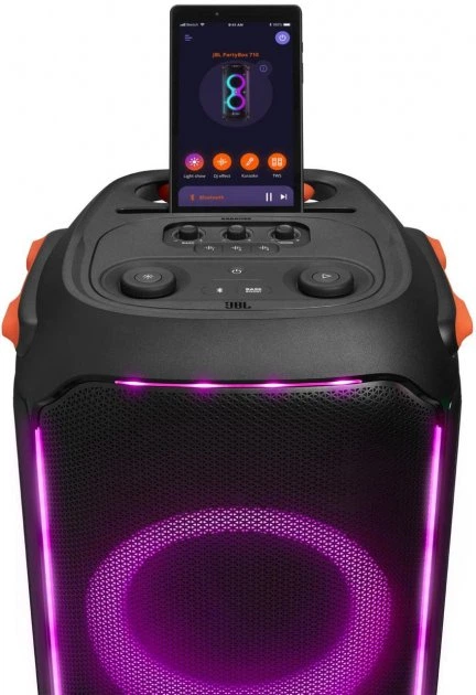 JBL Partybox 710 パーティーボックス 710 ASCII.jp：アゲアゲの大出力、巨大パーティスピーカーJBL「PartyBox
