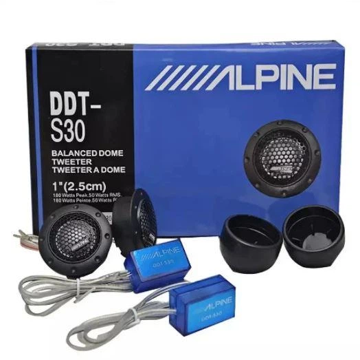 Автомобильные ВЧ динамики твитеры Alpine DDT-S30 180W – фото, отзывы ...