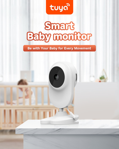Видеоняня для смартфона Tuya K520 (Wi-Fi) 1080P - изображение 10