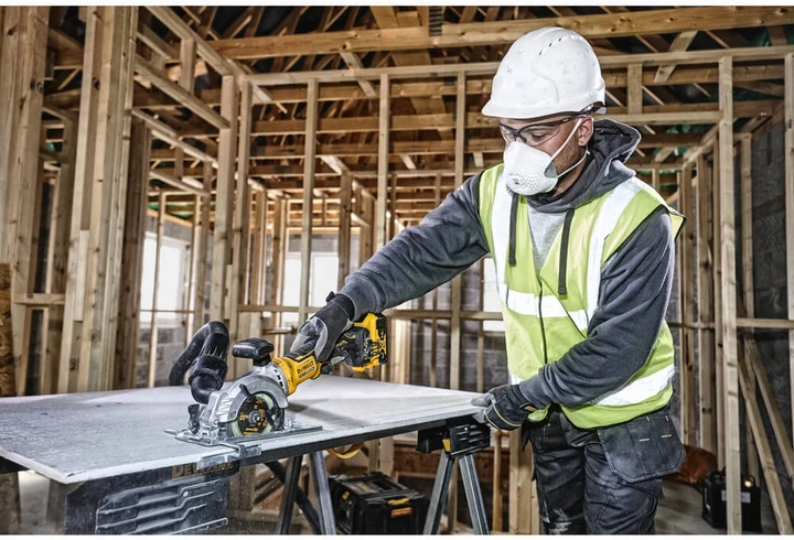 Пила дискова акумуляторна безщіткова DeWalt DCS571N без акумулятора та зарядного пристрою - зображення 8