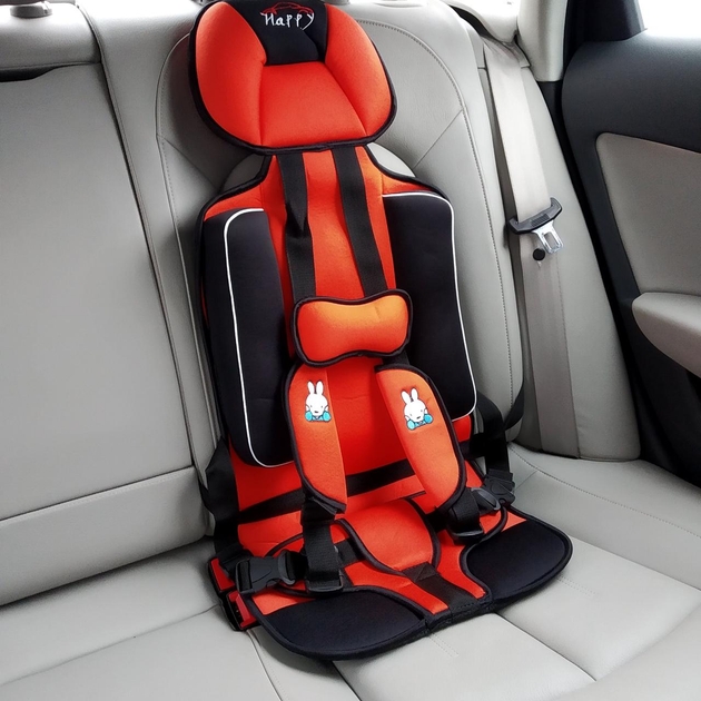 Детское бескаркасное автокресло Multi Function Car Cushion до 12 лет. Цвет: синий