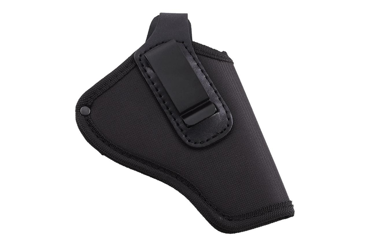 Кобура Револьвер 3 поясная + скрытого ношения (cordura1000d/ кожа, черная) - изображение 1