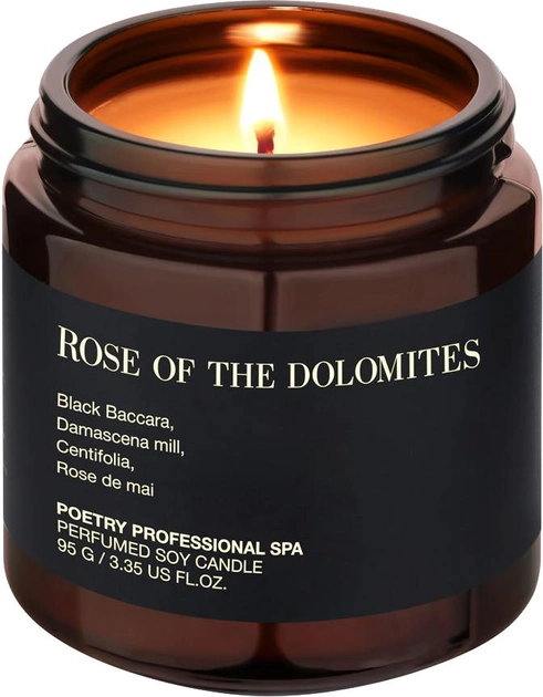 Свеча для массажа Poetry Home Rose Of The Dolomites (SPA95-ROS) - изображение 1