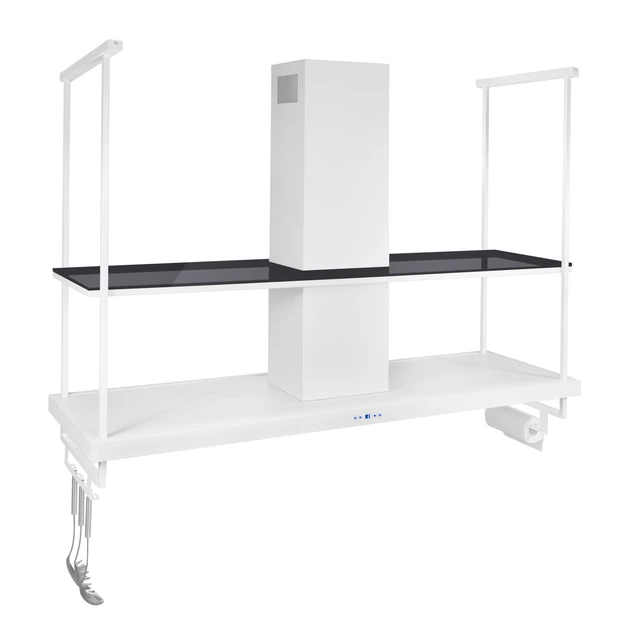 Вытяжка NORTBERG Centropolis Premium Glass White Matt 150 - изображение 9