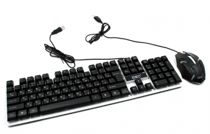 Клавиатура UKC Keyboard M-416/K01/5559 с подсветкой - изображение 2