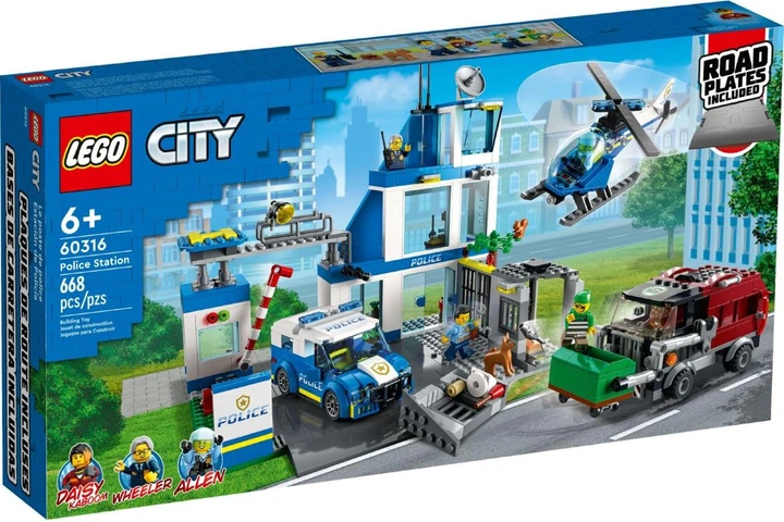 Lego City Полицейский участок 60316 - Фото 1 Lego City Полицейский участок 60316 - изображение 1