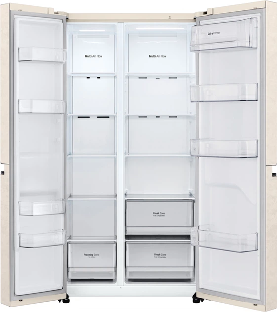 Side-by-Side холодильник LG GC-B257JEYV - изображение 5