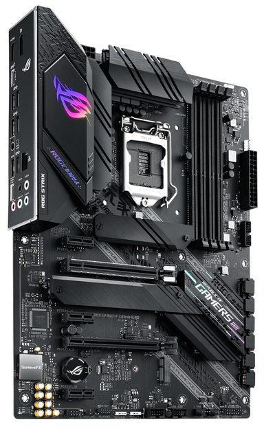 Материнська плата Asus ROG Strix B460-F Gaming (s1200, Intel B460, PCI-Ex16) - зображення 3