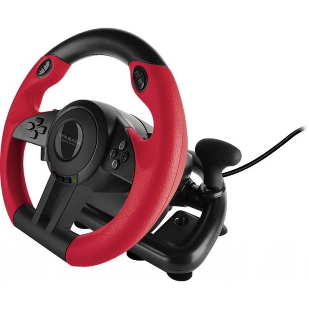 Руль Speedlink Trailblazer Racing Wheel PC/Xbox One/PS3/PS4 Black/Red (SL450500BK) фото