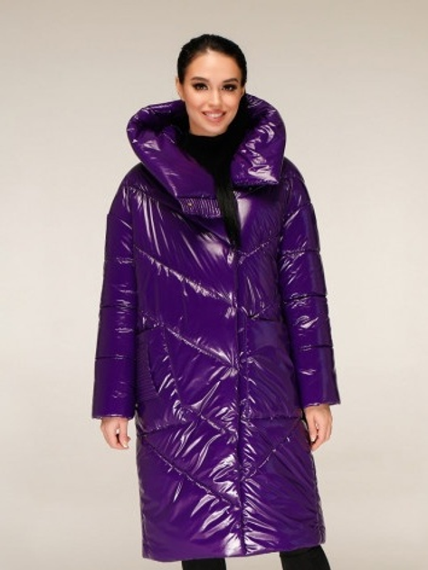 Куртка зимняя длинная женская Favoritti ПВ-1255-Лак-12 46 Темно ...