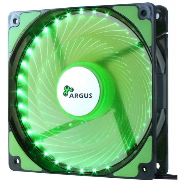 Кулер Argus L-12025 Green - зображення 1